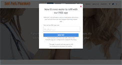 Desktop Screenshot of eastparkrx.com
